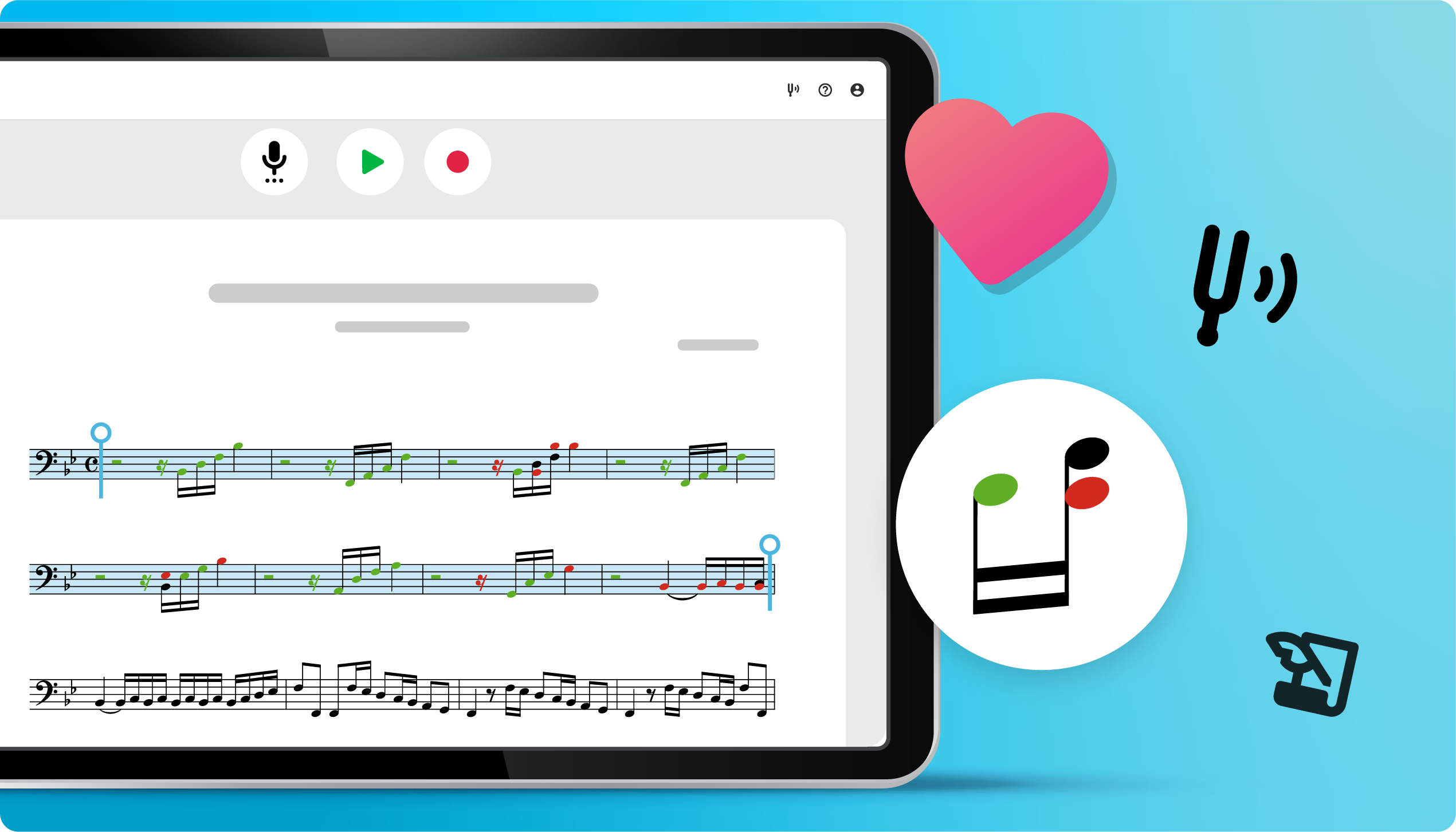 Makemusic Cloud interface featuring Dori the cat!